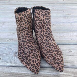 Leopard animal print Boots.